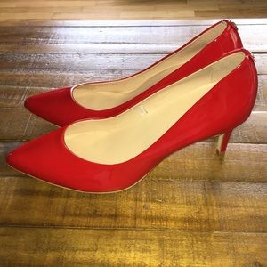 Kate Spade Vida Red Patent Leather Pumps NWOT